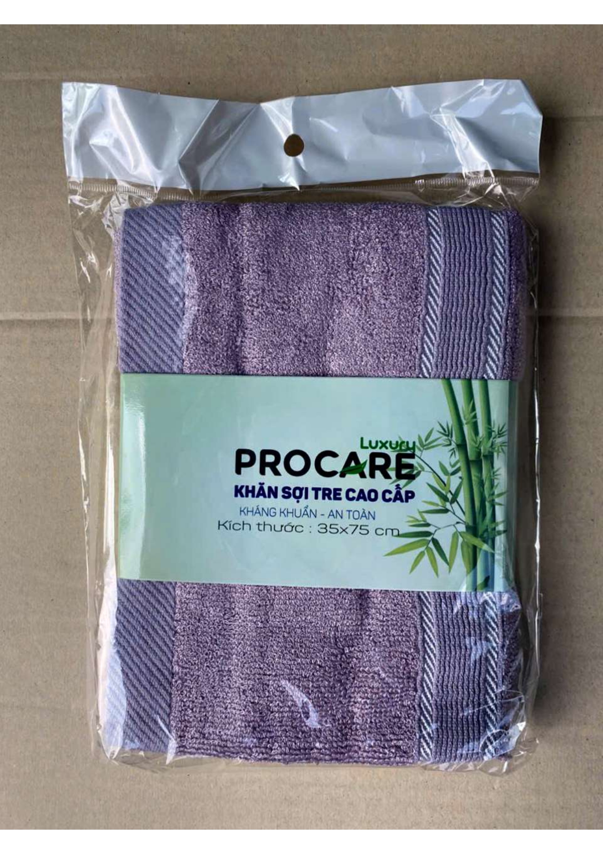 Khăn sợi tre cao cấp Procare 35x75cm